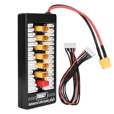 Afbeelding van Balance Charger Board Multi 2S 6S Lipo Parallel Charging Plate XT60 Plug voor RC Acculader B6AC A6 720i