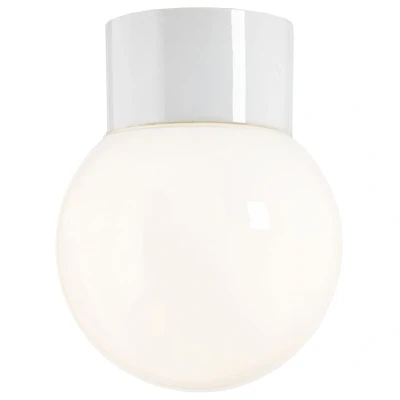 Afbeelding van Ifö Electric Classic Globe plafond en wandlamp IP54 19,3 x Ø15 cm Wit