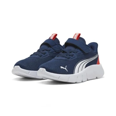 Afbeelding van PUMA Unisex Kids Flexfocus Modern Ac+ Ps Sneaker, Perzisch Blauw Fierce Red Wit, 29 EU