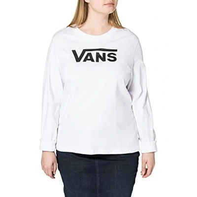 Afbeelding van Vans WM Flying V Classic LS BF Sweater, Dames, Maat: 32, White