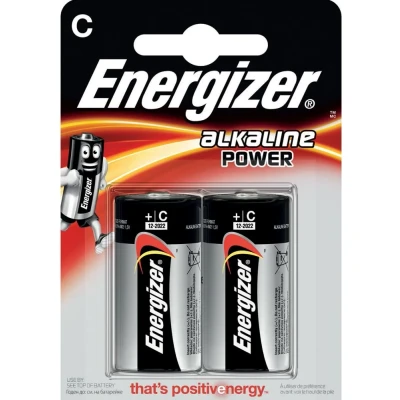 Afbeelding van Energizer Alkaline Batterij C 1.5 V Power 2 Blister