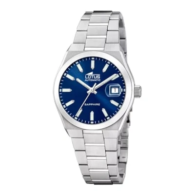 Afbeelding van Lotus Horloge, Heren, Maat: One Size, Blue automatic