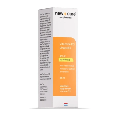 Afbeelding van New Care D3 druppels oliebasis 25 ml