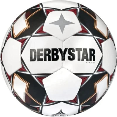 Afbeelding van Derbystar Atmos TT V22 Fussball Voetbal, Maat: 5, Weiss schwarz rot