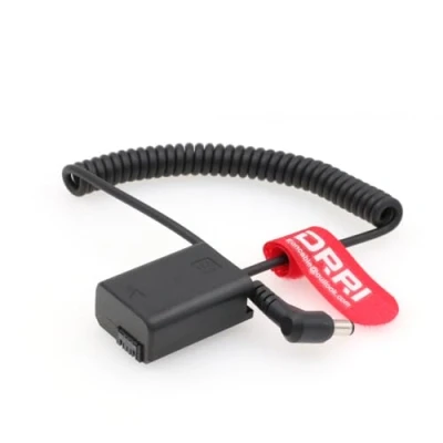 Afbeelding van DRRI NP FW50 Dummy Batterij DC Koppeling voor Sony A7 A7II A7R A7S A7SII A6000 A5000 R8P5
