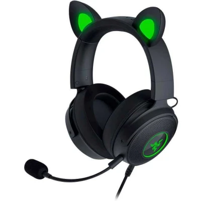 Afbeelding van Razer Kraken Kitty V2 Pro Headset Bedraad Hoofdband Gamen USB Type A Zwart