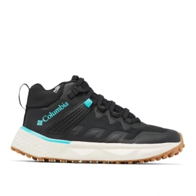 Afbeelding van Columbia Facet 75 Outdry waterdichte halfhoge trekking en wandelschoenen voor dames, Zwart Helder Aqua, 42 EU