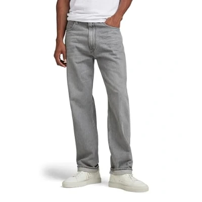 Afbeelding van G Star TYPE 49 Relaxed Straight fit jeans, Heren, Maat: 34x32, Faded grey limestone