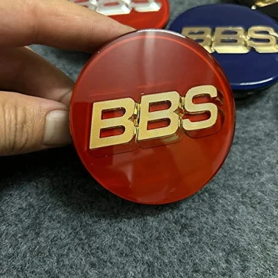 Afbeelding van 4 Stuks Auto Wiel Velg Center Naaf Cap Cover Decoratie Hub Caps voor BBS,C 56MM
