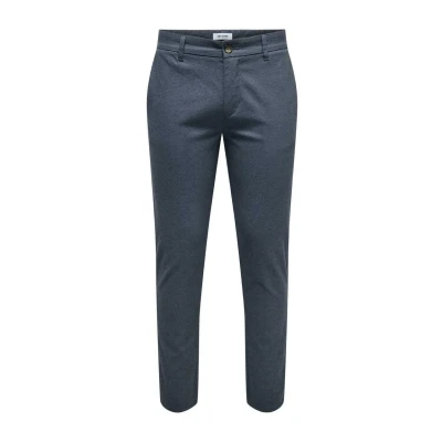 Afbeelding van Only &amp; Sons MARK PETE SLIM Dobby NOOS Chino, Heren, Maat: 30x34, Bering sea