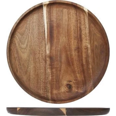Afbeelding van Houten Bord Rond D30x2cmoil Coating