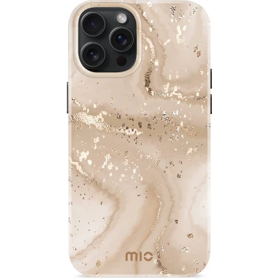 Afbeelding van MIO Gold Marble Magsafe Compatible for iPhone 15 Pro Max