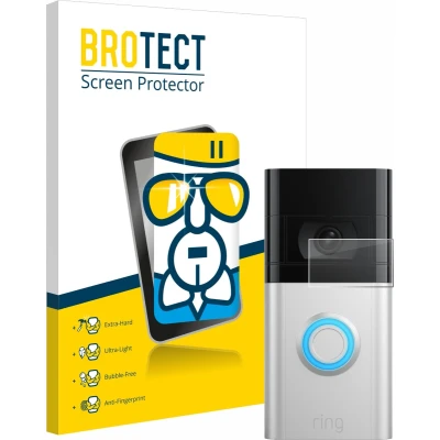 Afbeelding van BROTECT Screenprotector voor Ring Video Doorbell 3 Folie Beschermfolie Beschermglas transparant