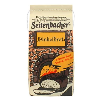 Afbeelding van Seitenbacher Speltbrood, bakmengsel voor 1,2 kg brood, eenvoudig, volkoren zonder toevoegingen, tarwevrij (2 x 935 g)