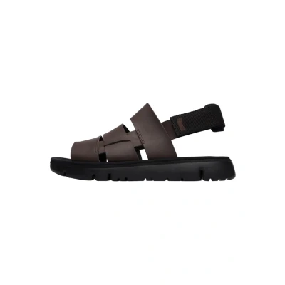 Afbeelding van Camper Oruga Outdoorsandalen, Heren, Maat: 44, Brown Leer en textiel