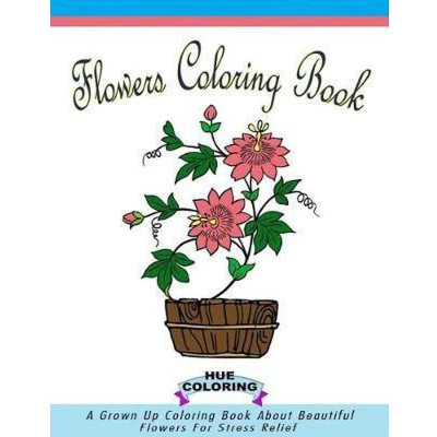 Afbeelding van Flowers Coloring Book for Adults