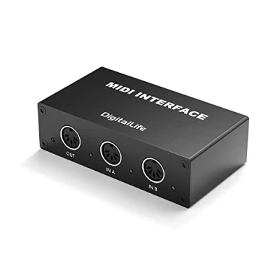 Afbeelding van DigitalLife Merge II 2i/1o MIDI Box 5 polige DIN interface