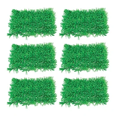 Afbeelding van Beistle S55640AZ6 Weefsel Gras Matten 6 Stuk, Papier, Groen