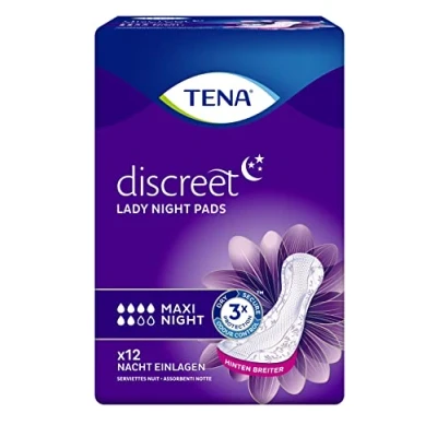 Afbeelding van Tena Discrete Maxi Night Koffer 6 verpakkingen van 12