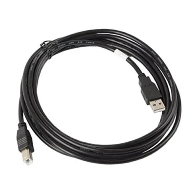 Afbeelding van Lanberg CA USBA 10CC 0030 BK USB kabel 3 m 2.0 B Zwart (3 m, 2.0),
