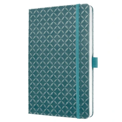 Afbeelding van Sigel notitieboek Jolie Flair A5 ocean blue gelinieerd hardcover SI JN139