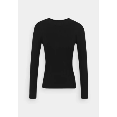 Afbeelding van Jacqueline de Yong Trui Jdykate L/s Pullover Knt 15207694 Black Dames Maat M
