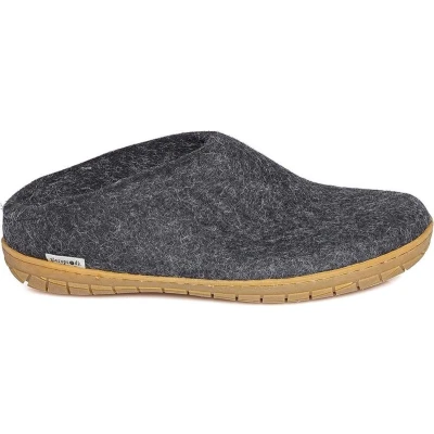 Afbeelding van Glerups Pantoffels, Maat: 39, Anthrazit Wol