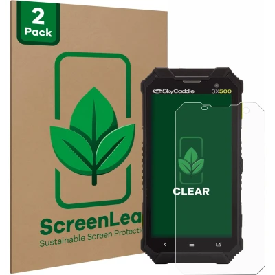 Afbeelding van ScreenLeaf Screenprotector voor SkyCaddie SX500 Duurzame schermbescherming Folie Beschermfolie transparant (2 Stuks)