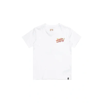 Afbeelding van DC Shoes Tshirt print voor kinderen, Maat: 140, Wbb white