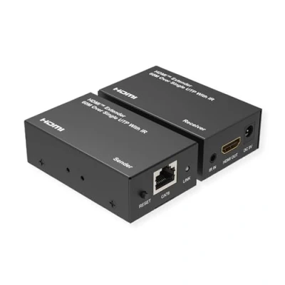 Afbeelding van Value HDMI extender via Cat5e/6 60m (HDMI), Videokabel