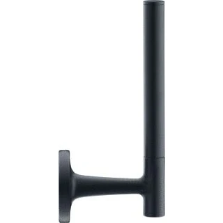 Afbeelding van Duravit Starck T reserve closetrolhouder 5x7,3x15,2cm mat zwart