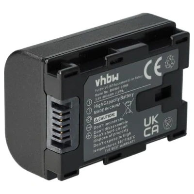 Afbeelding van Camera accu compatibel met JVC BN VG107 / 800 mAh