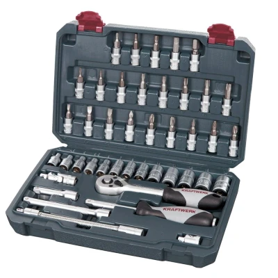 Afbeelding van Doppenset Kraftwerk 1/4 inch (42 delig)