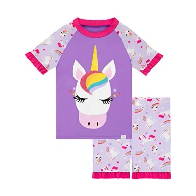 Afbeelding van Harry Bear Meisjes Badpak Eenhoorn Purper 128