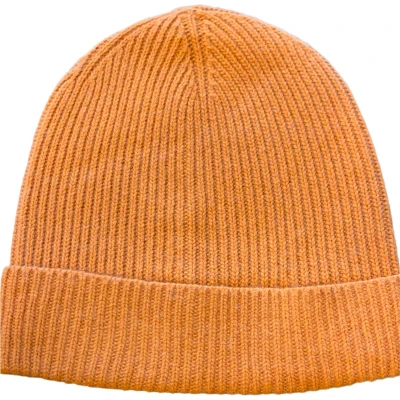 Afbeelding van Cashmere Blend Muts / Oranje one size