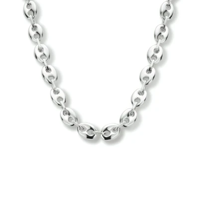 Afbeelding van Zilver Gerhodineerde Collier 2 1334374 Sieraden compleet horloge Zilverkleur