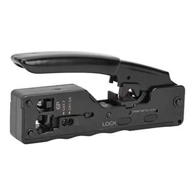 Afbeelding van RJ45 Krimptang Netwerk Tool Multifunctionele 8P 6P Kabel Tang voor RJ12/11 Stekkers en Telefoon Kabels