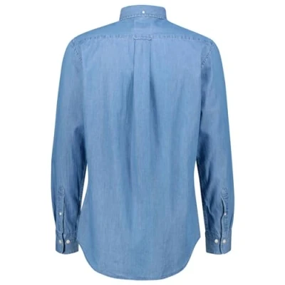 Afbeelding van GANT Regular FIT Overhemd, Heren, Maat: XL, Semi light blue
