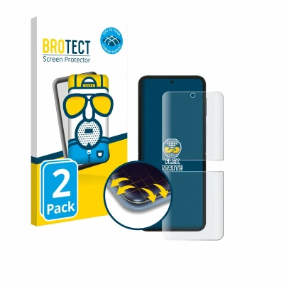 Afbeelding van BROTECT Screenprotector voor Samsung Galaxy Z Flip 7 FE Folie Beschermfolie matte volledig dekking (2 Stuks)