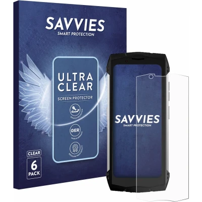 Afbeelding van Savvies Screenprotector voor Doogee S Mini Folie Beschermfolie transparant (6 Stuks)