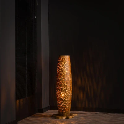 Afbeelding van Fraaai Lea vloerlamp S Hout
