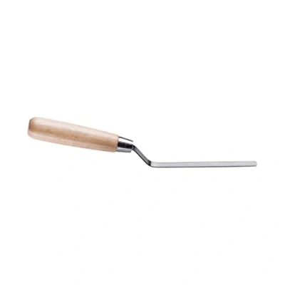 Afbeelding van HARDY Voegtroffel voor metselen Stukadoors Egaliseren Lijmen Gips Gereedschap Handvat Houten constructie Renovatie Renovatiewerken Gipsaanbrengspatel Afmeting 12 mm