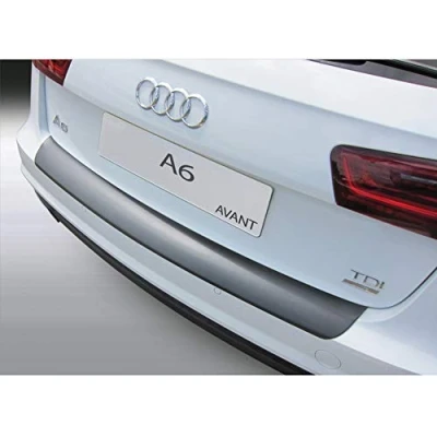 Afbeelding van RGM ABS Achterbumper beschermlijst passend voor Audi A6 Avant 9/2014 8/2018 (excl. Allroad/S6/RS6) Zwart