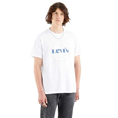 Afbeelding van Levi&#039;s Ss Relaxed Fit Tee T shirt Mannen, Ssnl Mv Logo *White*, S