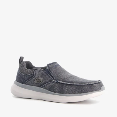 Afbeelding van Skechers Delson 2.0 Larwin heren instappers blauw Maat: 40