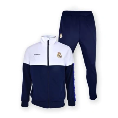 Afbeelding van Real Madrid Trainingspak Heren 2024/2025 Maat S t/m XXL Voetbal Trainingspakken Voetbalkleding 100% Polyester