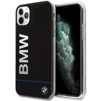 Afbeelding van BMW Signature Printed Logo Back Case Apple iPhone 11 Pro Max (6.5&quot;) Zwart