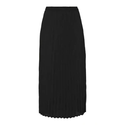 Afbeelding van ONLALMA Life Poly Plisse Rok Solid, zwart, 34