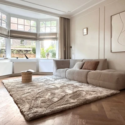 Afbeelding van Hoogpolig vloerkleed Odelia stone Interieur05 80 x 150 cm (XS)