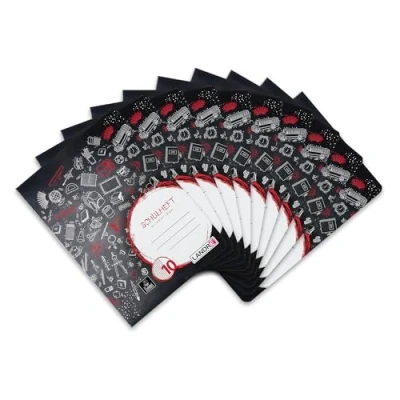 Afbeelding van Landre schoolschrift A5, 16 vellen, liniatuur 10, geruit met rand, 10 stuks
